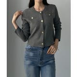 Louere ゴールドボタンニットカーディガン | Louere | 詳細画像11 