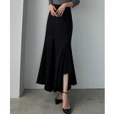 Louere ウォームイレヘム深スリットハイウエストマーメイドスカート | Louere | 詳細画像10