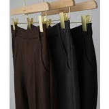 Louere バックスリットフレアパンツ(薄手) | Louere | 詳細画像16