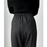 Louere バックスリットフレアパンツ(薄手) | Louere | 詳細画像18