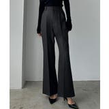 Louere バックスリットフレアパンツ(薄手) | Louere | 詳細画像4