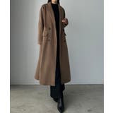 モカ | Louere シャギーバックマーメイドチェスターコート | Louere