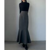 Louere ウエストベルトマーメイドスカート(通年素材) | Louere | 詳細画像13