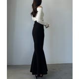 Louere ウエストベルトマーメイドスカート(通年素材) | Louere | 詳細画像2