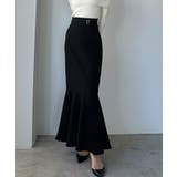 Louere ウエストベルトマーメイドスカート(通年素材) | Louere | 詳細画像4