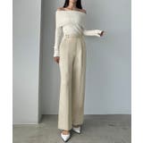 Louere ベルトデザインパンツ | Louere | 詳細画像1 