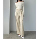 Louere ベルトデザインパンツ | Louere | 詳細画像2 