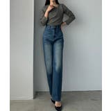 Louere ドレープアシメネックニットトップス | Louere | 詳細画像15