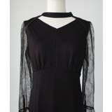 Louere チョーカーデザインチュールマーメイドワンピース | Louere | 詳細画像18 