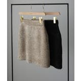 Louere キラキラシャギーニットミニスカート | Louere | 詳細画像12 