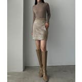 Louere キラキラシャギーニットミニスカート | Louere | 詳細画像3 