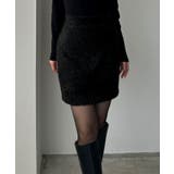 Louere キラキラシャギーニットミニスカート | Louere | 詳細画像9 