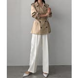 Louere ミドル丈トレンチコート | Louere | 詳細画像10 