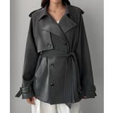 Louere ミドル丈トレンチコート | Louere | 詳細画像11 