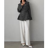 Louere ミドル丈トレンチコート | Louere | 詳細画像15 