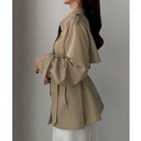 Louere ミドル丈トレンチコート | Louere | 詳細画像8 