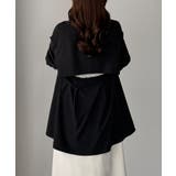 Louere バックオープンシャツ | Louere | 詳細画像8