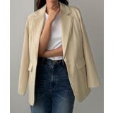 Louere レイヤードテーラードシングルジャケット | Louere | 詳細画像13