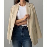 Louere レイヤードテーラードシングルジャケット | Louere | 詳細画像15