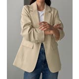 Louere レイヤードテーラードシングルジャケット | Louere | 詳細画像16