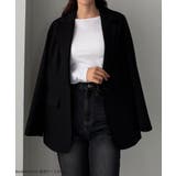 Louere レイヤードテーラードシングルジャケット | Louere | 詳細画像2