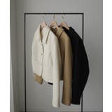 Louere ステンカラーツイードジャケット | Louere | 詳細画像19