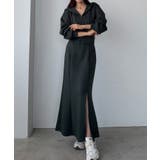 Louere ポンチショートパーカー+スリットマーメイドスカートSET | Louere | 詳細画像13