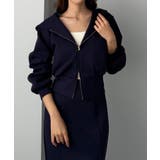 Louere ポンチショートパーカー+スリットマーメイドスカートSET | Louere | 詳細画像23