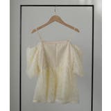 Louere 2wayフラワーチュールペプラムトップス | Louere | 詳細画像30 