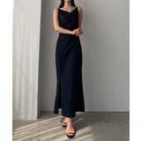 Louere ドレープ前ファスナースリットキャミワンピース【一部ぺチスカートセッ… | Louere | 詳細画像32 