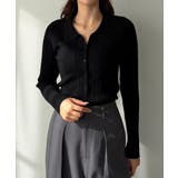 Louere ワイドリブスキッパーポロニット | Louere | 詳細画像14