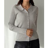 Louere ワイドリブスキッパーポロニット | Louere | 詳細画像15