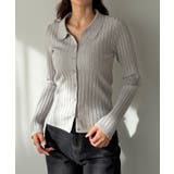 Louere ワイドリブスキッパーポロニット | Louere | 詳細画像16