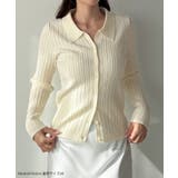 Louere ワイドリブスキッパーポロニット | Louere | 詳細画像2