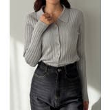 Louere ワイドリブスキッパーポロニット | Louere | 詳細画像21