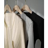 Louere ワイドリブスキッパーポロニット | Louere | 詳細画像22