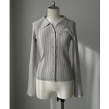 Louere ワイドリブスキッパーポロニット | Louere | 詳細画像23