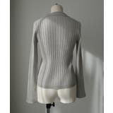 Louere ワイドリブスキッパーポロニット | Louere | 詳細画像24