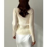 Louere ワイドリブスキッパーポロニット | Louere | 詳細画像5