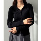 Louere ワイドリブスキッパーポロニット | Louere | 詳細画像8