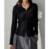 Louere ワイドリブスキッパーポロニット | Louere | 詳細画像9