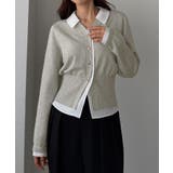 Louere くびれレイヤードカーディガン | Louere | 詳細画像10