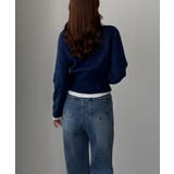 Louere くびれレイヤードカーディガン | Louere | 詳細画像17