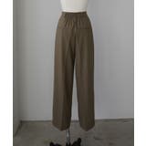 Louere 薄手とろみ生地センタータックワイドパンツ | Louere | 詳細画像14 