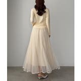 Louere 薄手カシュクールドレープカットソートップス | Louere | 詳細画像18 