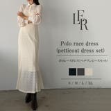 Louere ポロレースドレス（ペチワンピースセット） | Louere | 詳細画像1 
