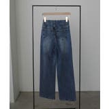 Louere ストレッチハイウエストストレートデニムパンツ | Louere | 詳細画像32