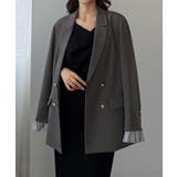 Louere フリルレイヤードデザインジャケット | Louere | 詳細画像12