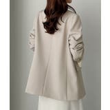 Louere フリルレイヤードデザインジャケット | Louere | 詳細画像8