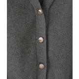 Louere 金ボタンウエストシェイプニットベスト | Louere | 詳細画像16 